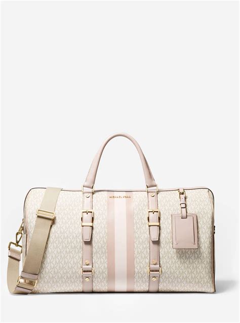 michael kors bedford travel weekender bag|michael kors bedford logo.